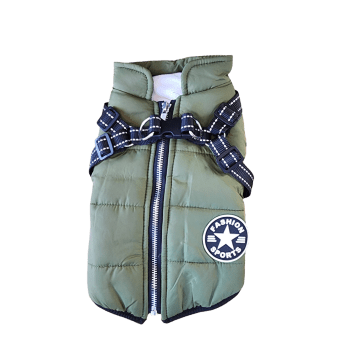 Dog Jacket Green