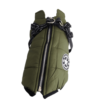 Dog Jacket Army Green