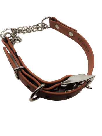 Martingale Dog Collar Tan